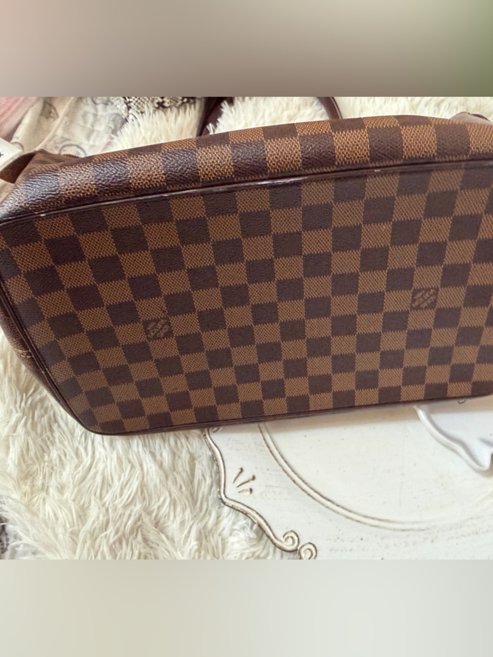 Louis Vuitton saleya tote bag damier ebene - Picture 7 of 16
